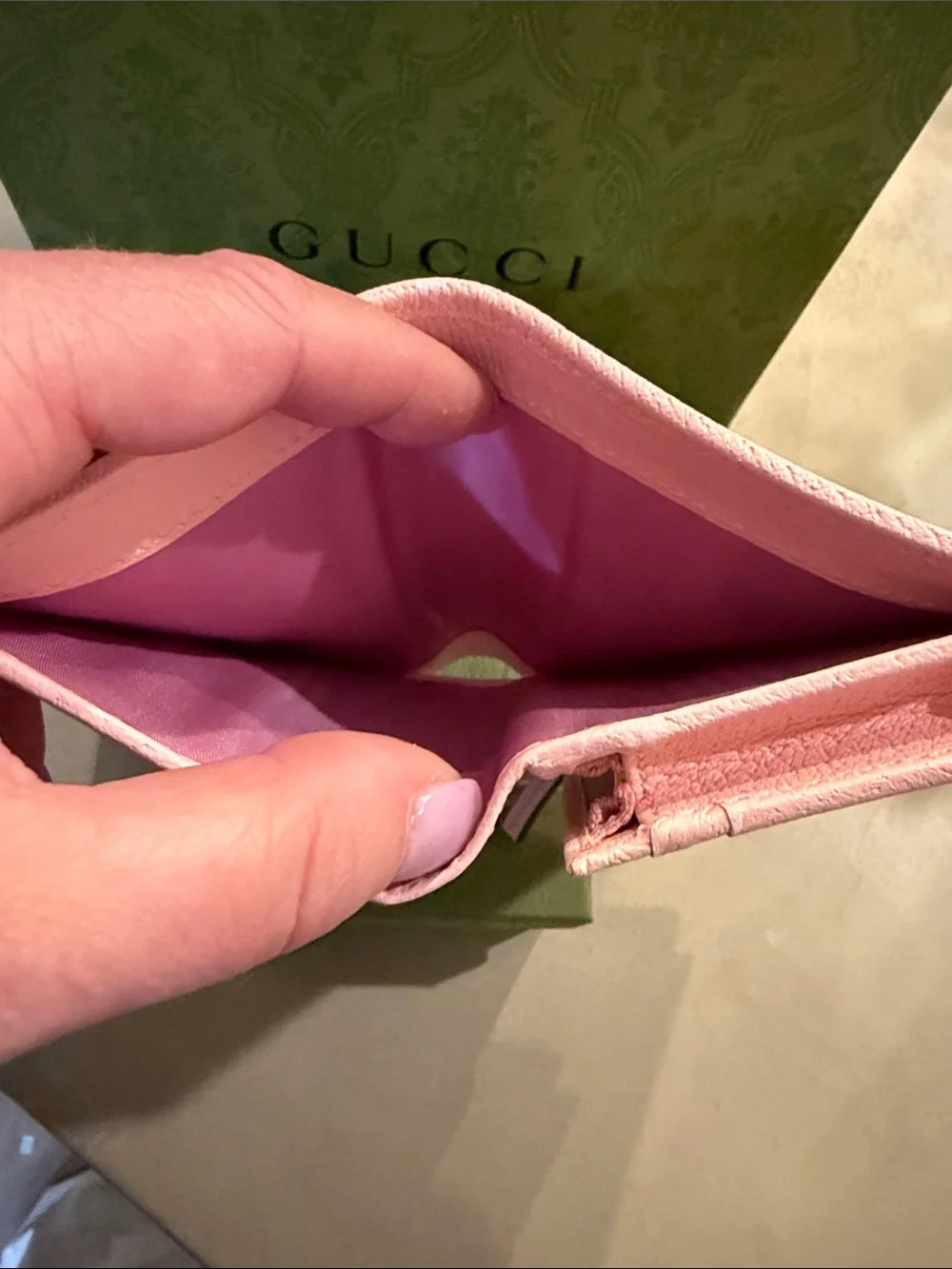 GUCCI | ✨NEW✨ GG Marmont Flora Bifold Compact Wallet - Picture 9 of 10